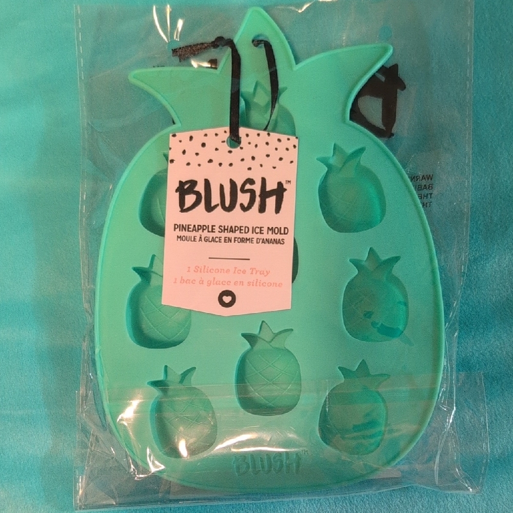 Blush Teal Pineapple Ice Tray